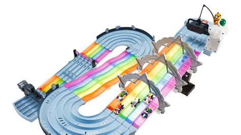 Hot Wheels Mario Kart Rainbow Road Raceway Set Is Launching This Week