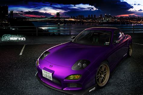 Mazda Rx7 Purple Jualan Mobil