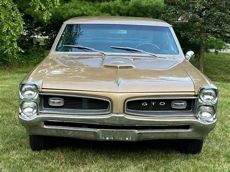 1966 Pontiac Gto Factory 389 Tri Power Auto Ps Pb Tilt Buckets For Sale