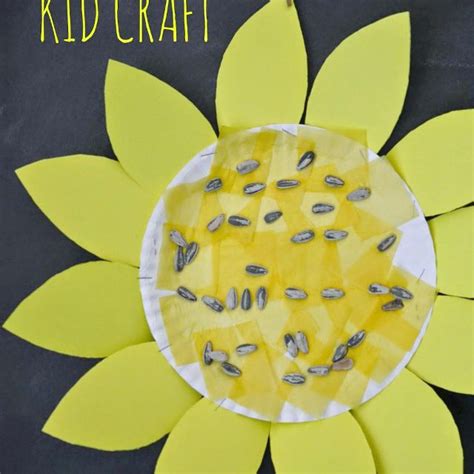 10 Sunflower Crafts For Kids
