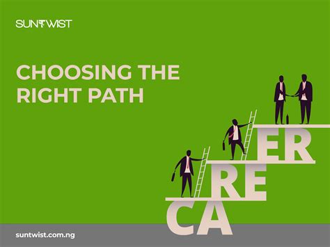 5 Simple Steps On How To Choose The Right Career Path Suntwist