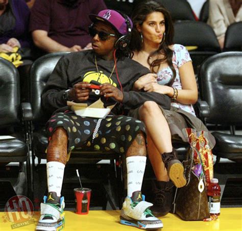 Celebrity Feet Lil Wayne Jordan Son Of Mars Pop Art SneakerNews Com