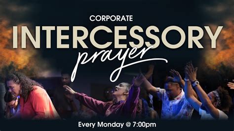 Corporate Intercessory Prayer Christian Joy Center