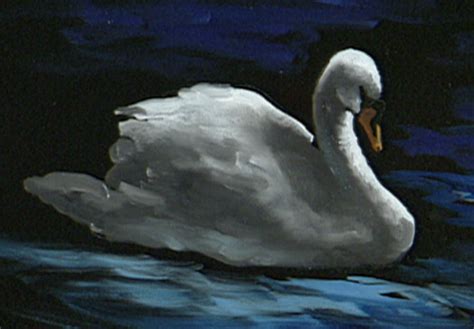 The Beauty Of Oil Painting Series 1 Episode 11 Swan At Lithia Park