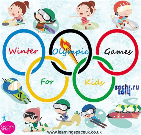 Winter Olympic Games 2014 Poster For Kids Winter Olympic Games