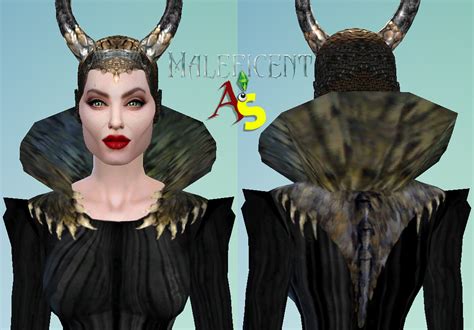 New Maleficent Skin And Dress By Augustes For The Sims 4 Flickr