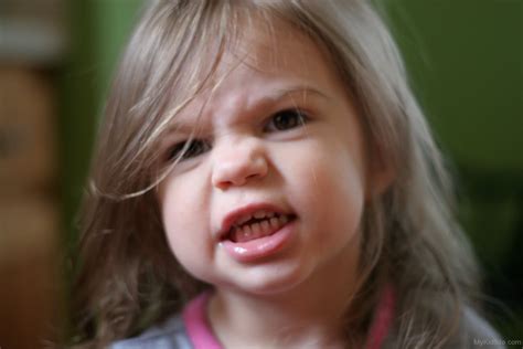 Angry Baby Girl