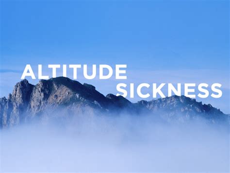 Altitude Sickness Upmc Health Plan