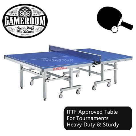 Ft Leader Ittf Table Tennis Gameroom Singapore Gaming Equipment Provider