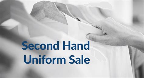 Pta Second Hand Uniform Sale January January 2024 British