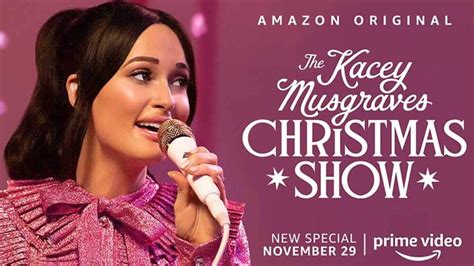 Kacey Musgraves Announces Amazon Christmas Special And Album