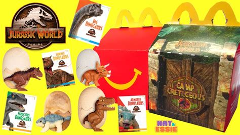 Jurassic World Camp Cretaceous Mcdonalds Happy Meal 2020