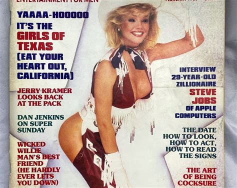 Playboy Feburary Playmate Of The Month Cherie Witter Cover Girls