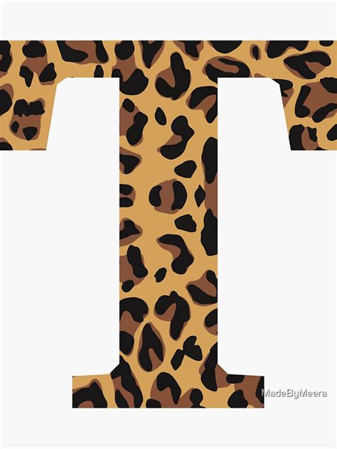 Printable Leopard Print Letters Printable World Holiday