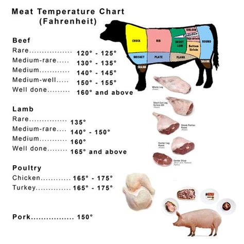 Meat Temperature Chart Dishwashing Service