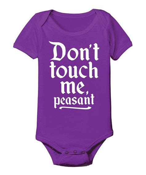 Look At This Purple Peasant Bodysuit Infant On Zulily Today Cute