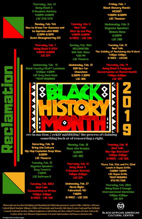 Celebrate Black History Csu Hosting Variety Of Events For