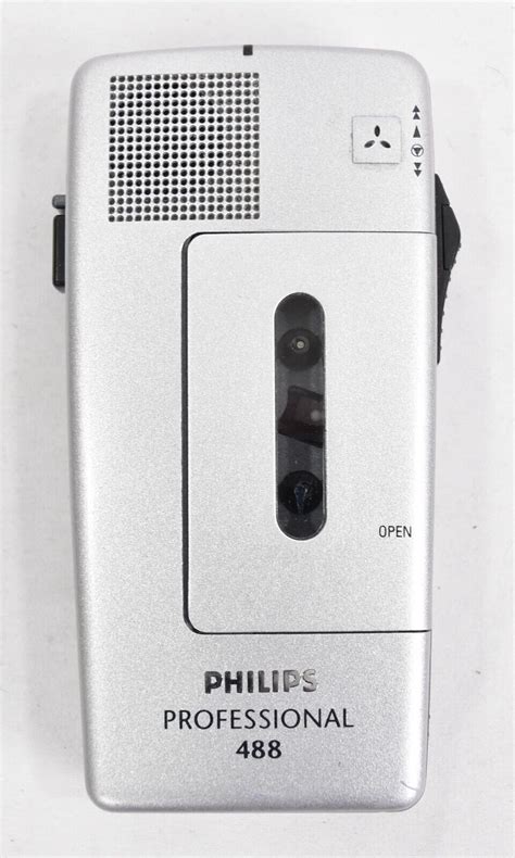 Philips Pocket Professional 488 Mini Cassette Voice Recorder Tapes Ebay