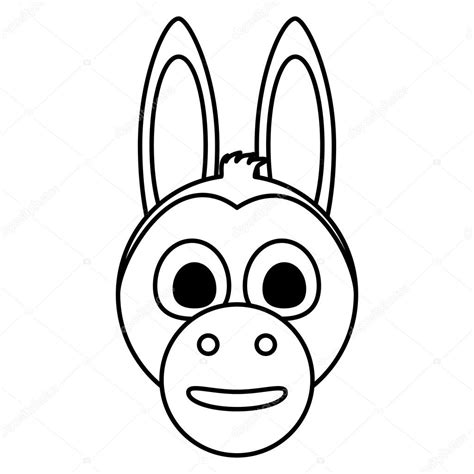 Donkey Face Drawing Free Download On Clipartmag