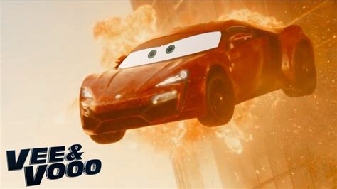 Cars 3 Lightyears ⚡️lykan Eagle Pixarized Furious 7 Youtube