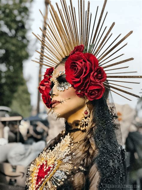 The Mexican Day Of The Dead Wedding Dress Jenniemarieweddings