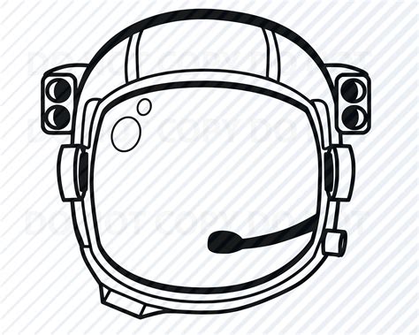 Astronaut Files For Cricut Png Astronaut Helmet SVG Astronaut SVG Eps