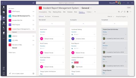 Project Online To Microsoft Teams Marque360