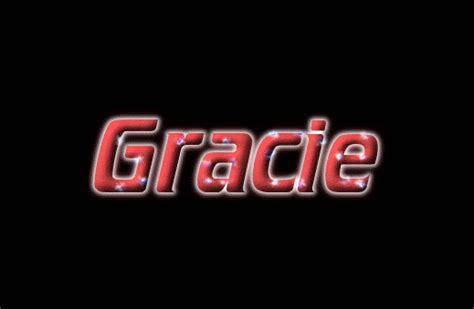 Gracie Logo Free Name Design Tool From Flaming Text