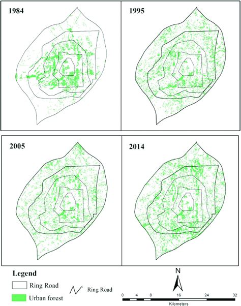 Spatio Temporal Patterns Of Uf In Changchun During 1984 2014