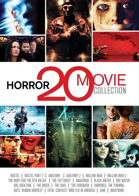 Horror 20 Movie Collection 5 Discs Dvd Best Buy