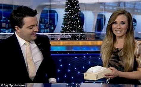 Georgie Thompson Bids Farewell To Sky Sports Daily Mail Online
