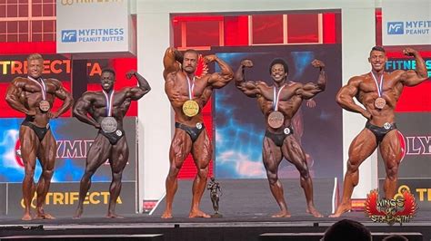 2021 Olympia Classic Physique Results
