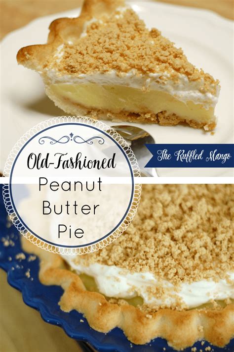 A simple no bake peanut butter pie made with cream cheese, peanut butter, heavy cream and oreo cookies. Old-Fashioned Peanut Butter Pie | Family Fave Peanut Butter Pie