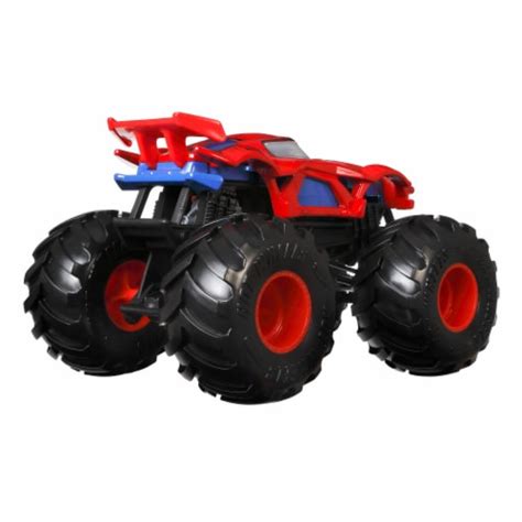 Mattel Hot Wheels Monster Trucks Marvel Spider Man Vehicle 1 Ct