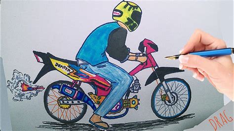 Menggambar motor rxking drag bike 201m, dragbike indonesia dengan pensil dan alat tulis lainya. Sketsa Motor Tiger Herex - 7 Ide Sketsa Sketsa Desain Logo Otomotif Gambar / Setting honda gl ...