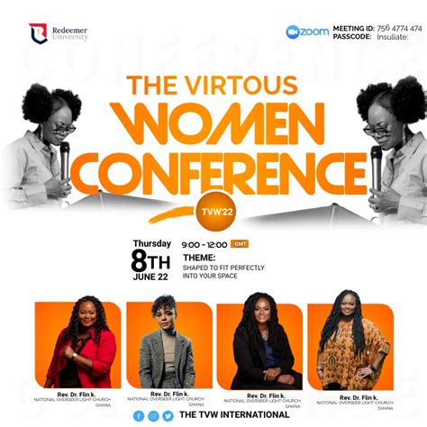 Women Conference Flyer Poster 2022 Template Postermywall