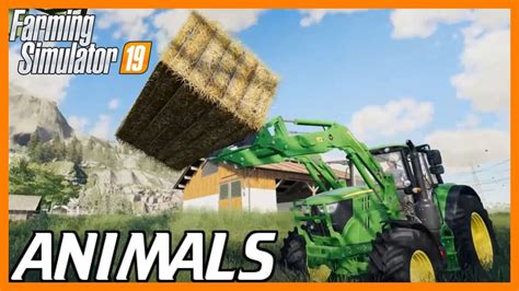 Animals Farming Simulator 19 Youtube