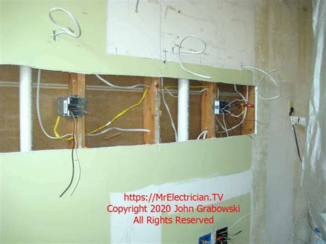 House Wiring Lighting Diagram Wiring Kitchen Rough Refrigerator Side Tv Counter Cabinet Under