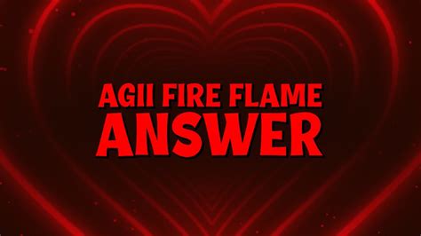 Agii Answer Prod By Agii Fire Flame YouTube