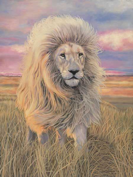 White Lion Painting At Explore Collection Of White
