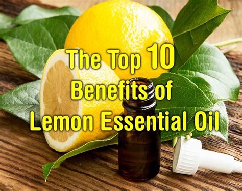 The Top 10 Benefits Of Lemon Essential Oil Healthy Focus