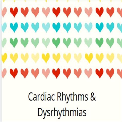 13 Cardiac Rhythm And Dysrhythmias Cheat Sheet Any Nurse Must Etsy