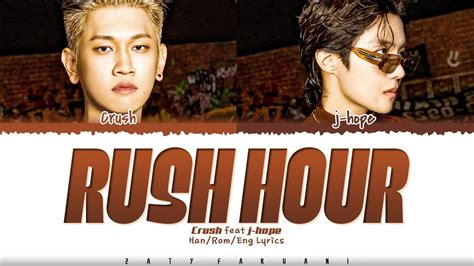 Crush 크러쉬 j hope Rush Hour 1 HOUR LOOP Lyrics 1시간 가사 YouTube