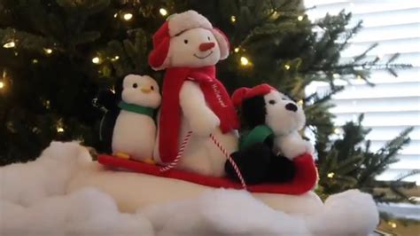 Hallmark 2007 Christmas Animated Singing Snowman Youtube