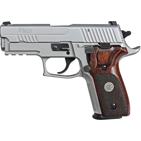 Sig Sauer P229 Alloy Stainless Elite 9mm Luger Pistol Fire Arms