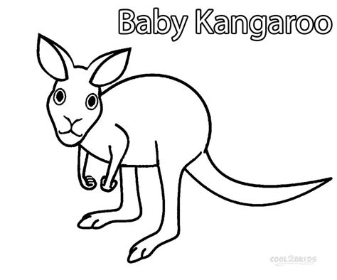 Some tips for printing these coloring pages: Printable Kangaroo Coloring Pages For Kids