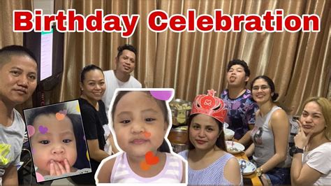 My Simple Birthday Celebration With Mga Kapatid Birthday Song From My
