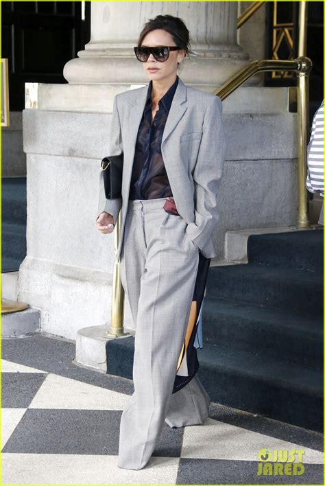 Victoria Beckham Shows Off Her Street Style Ahead Of Breast Cancer