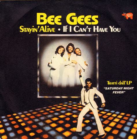 Bee Gees Stayin Alive 1977 Vinyl Discogs