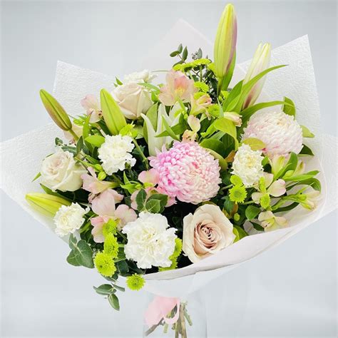 Pretty Pastel Bouquet Pink Mixed Flowers From 70 Flower Gallery
